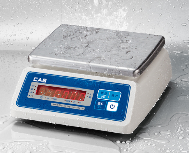 SWII W Balanza a prueba de agua CAS